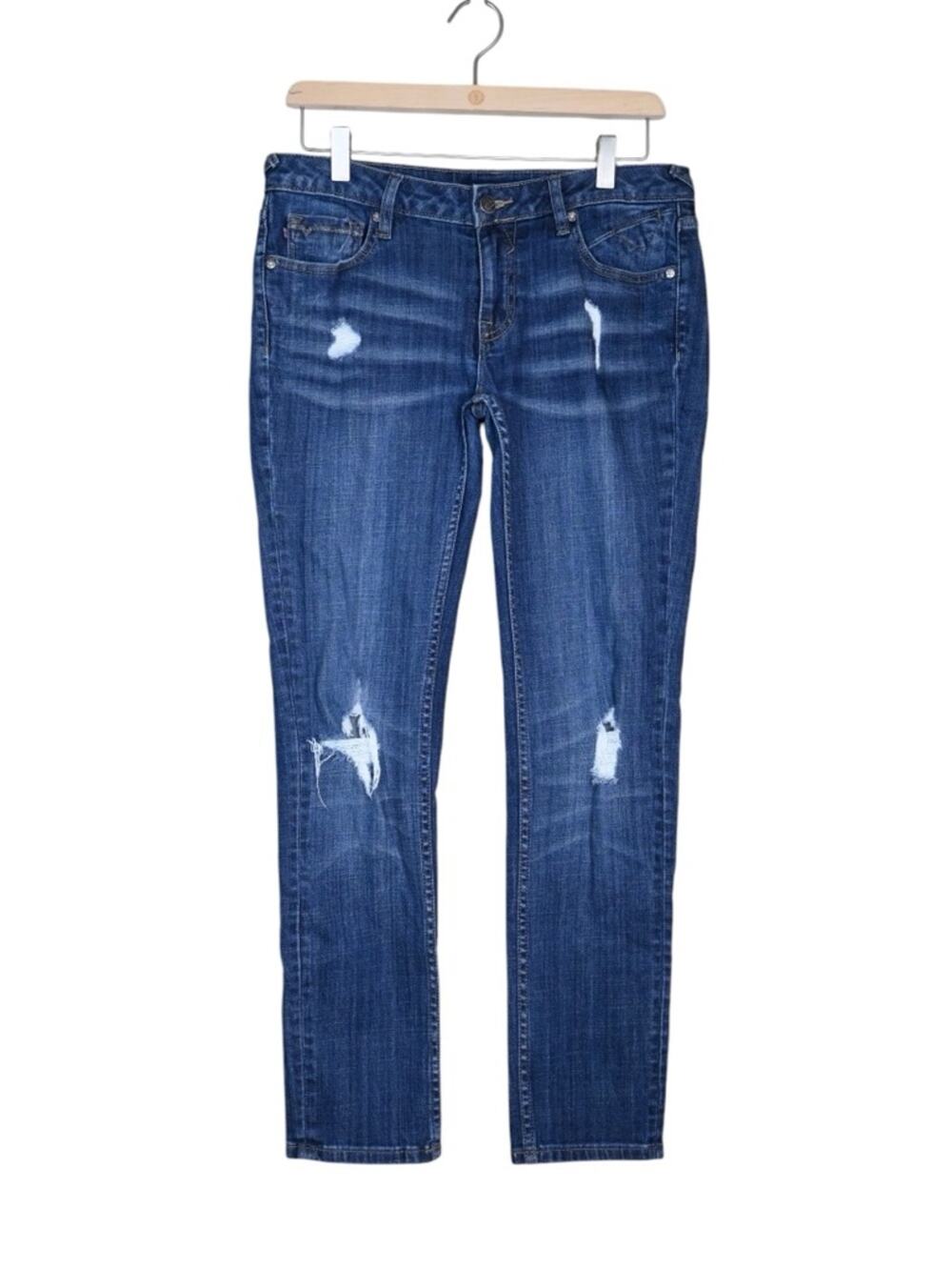 Vigoss Women's 28 The Thompson Tomboy Distressed Jean